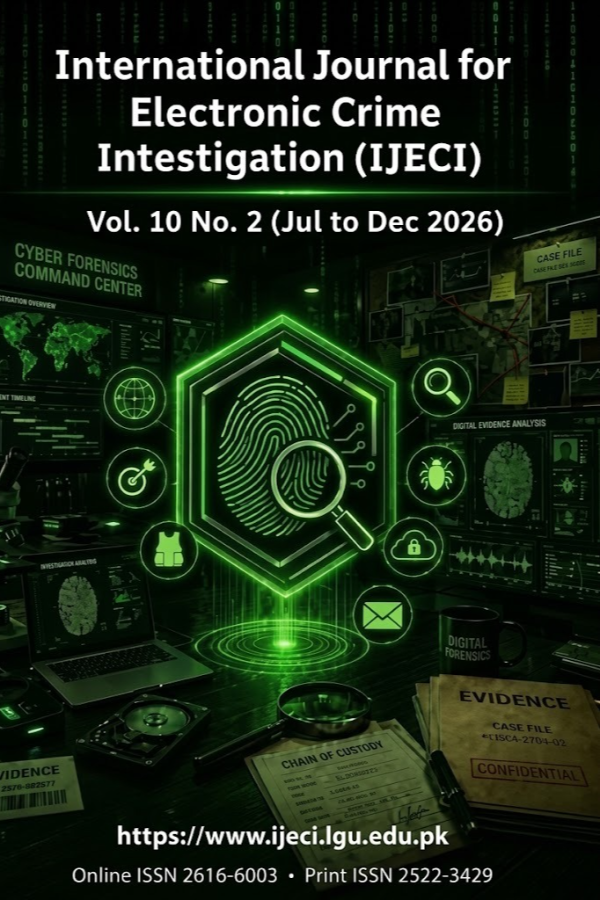 International Journal for Electronic Crime Investigation